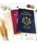 《PASSPORT》L8013 (護照型婚卡-木紋風)